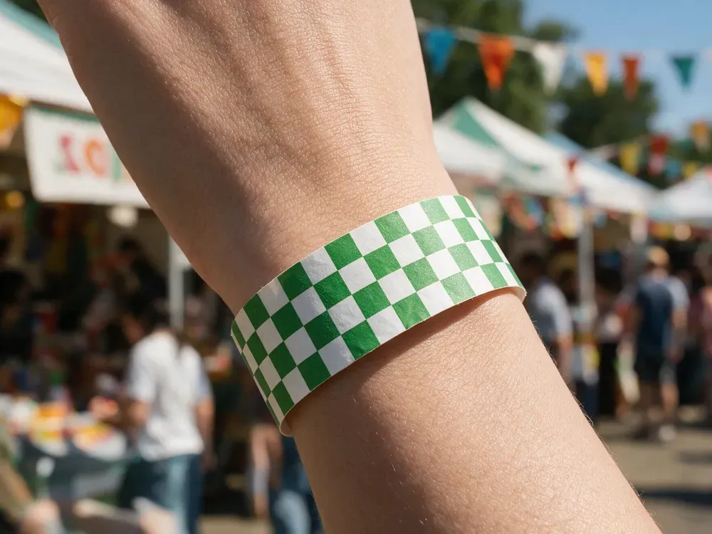 Chequered Wristbands