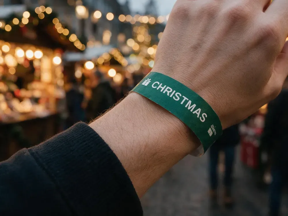 Christmas Full Colour Wristbands