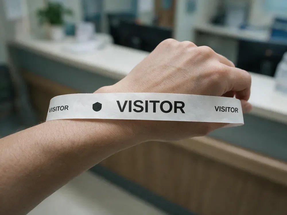 Hospital Entry Wristbands