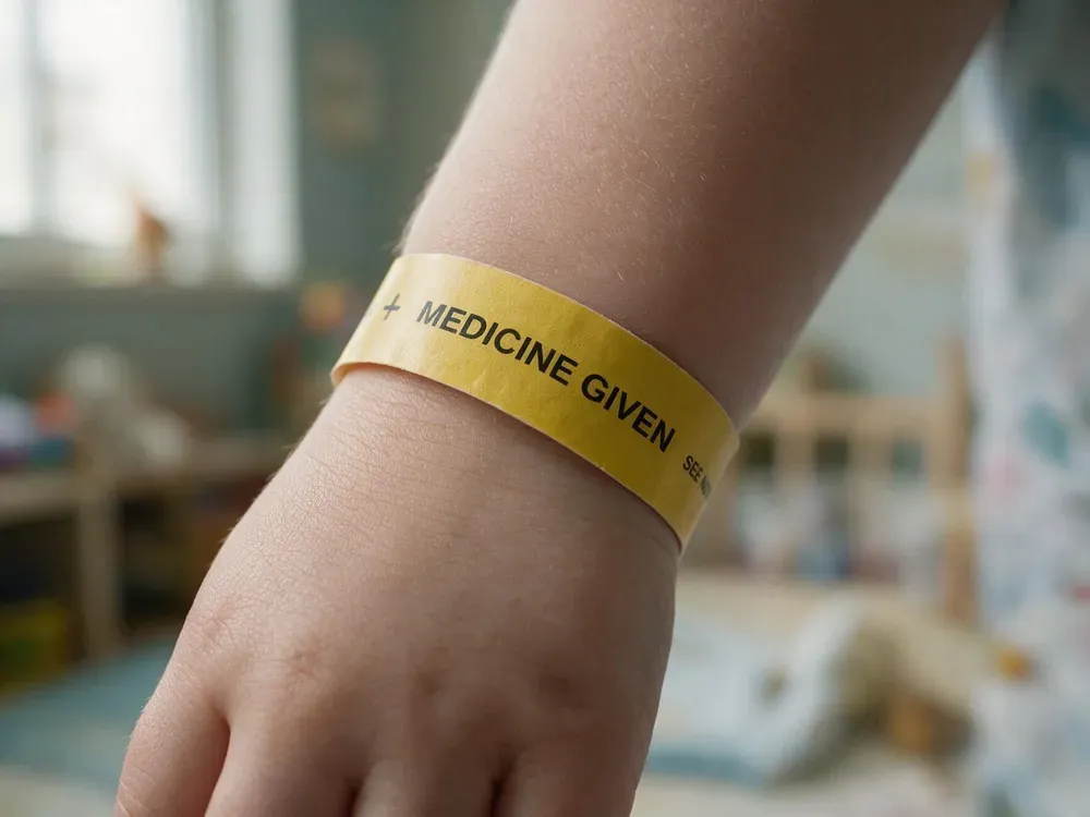 "Medicine Given Today" Wristbands