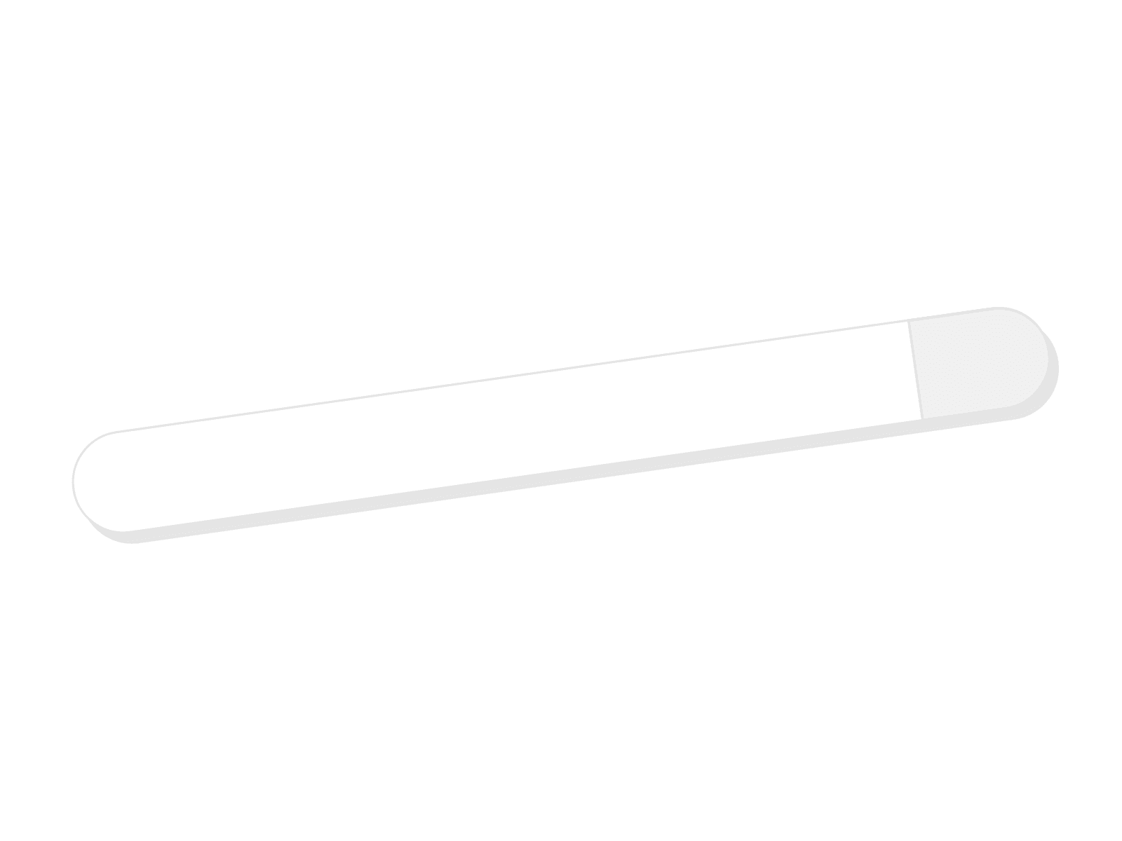 Plain white Tyvek wristband, unprinted