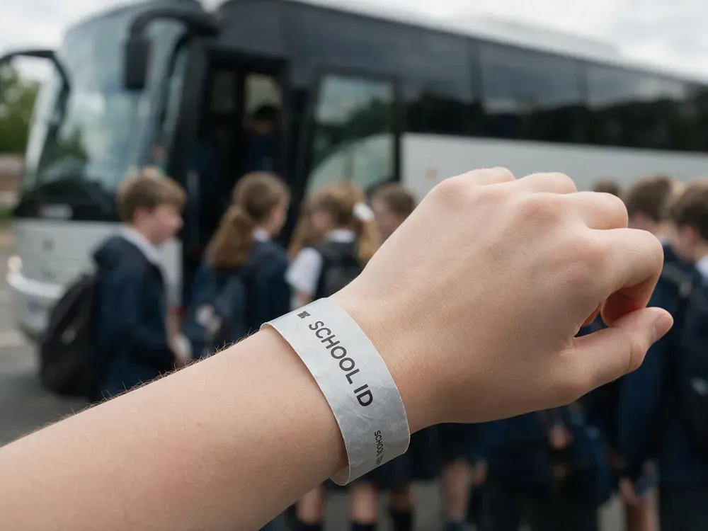 School ID Wristbands